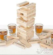 Drunken Tower Jenga Stacking Game For Adults
